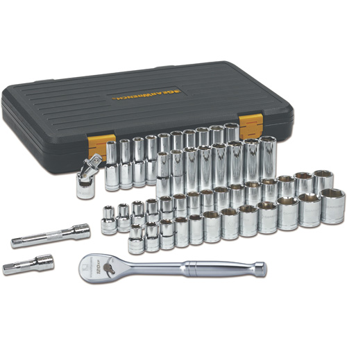 6 Point 120XP SAE/Metric Mechanics Tool Set NTL Industrial
