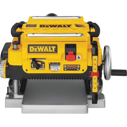 2-Speed Thickness Planer, 19-3/4" W x 22-1/2" L x 13-1/2" H, 20000 RPM No Load Speed NTL Industrial