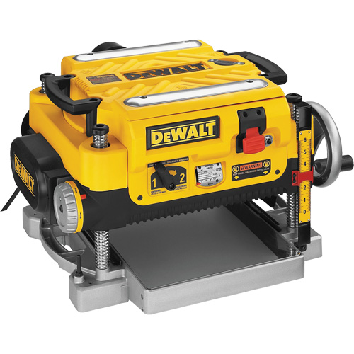 2-Speed Thickness Planer, 19-3/4" W x 22-1/2" L x 13-1/2" H, 20000 RPM No Load Speed NTL Industrial