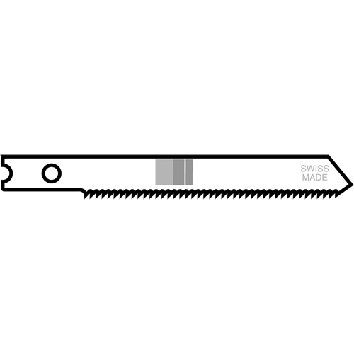 Lames de scie sauteuse, Bim&eacute;tal, Tige en U, 2-3/4" lo, 24 dents par pouce NTL Industrial