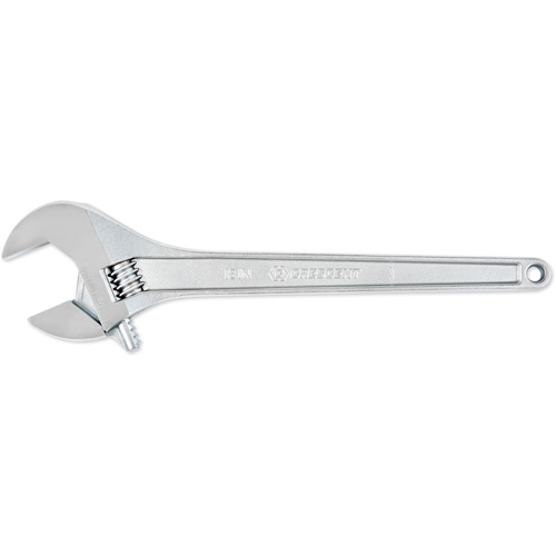 Cl&eacute; &agrave; manche conique r&eacute;glable — emball&eacute; sur carte, 18" lo, la max. 2-1/16"/53 mm, Chrome/Poli NTL Industrial