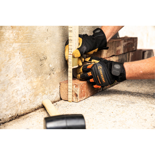 R&egrave;gle de maçon surdimensionn&eacute; Red End, 6' lo, Bois, Graduations de 1/16" NTL Industrial