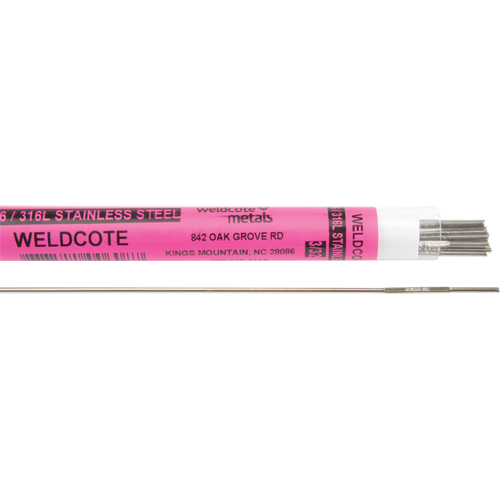 Baguettes pour soudage TIG en longueurs de 36", 3/32", Acier inoxydable NTL Industrial