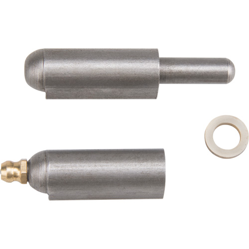 Charni&egrave;re &agrave; souder, 0,512" dia. x 3,15" lo, Acier doux a/goupille fixe en acier NTL Industrial