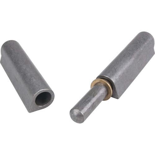 Charni&egrave;re &agrave; souder, 1,102" dia. x 10,236" lo, Acier doux a/goupille fixe en acier NTL Industrial