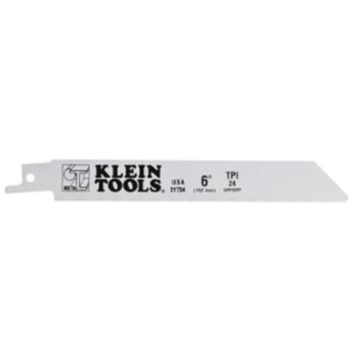 Lames de scie alternative, Bim&eacute;tal, 24 Dents par pouce, 6" lo x 3/4" la NTL Industrial