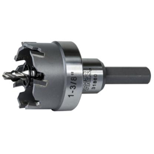 Heavy-Duty Hole Cutter, 7/8", 3/16" Depth of Cut, Carbide NTL Industrial