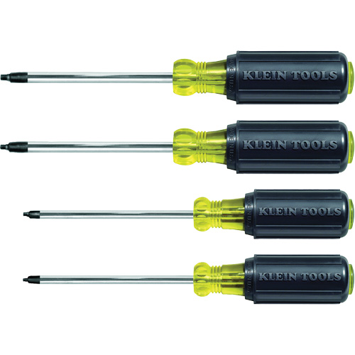 Square Recess Screwdriver Set, 4 Pcs. NTL Industrial