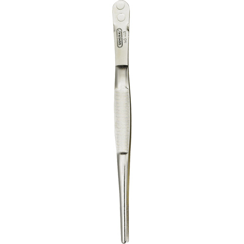 Industrial Tweezers with Blunt Serrated Tip NTL Industrial