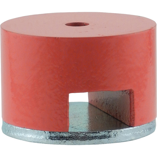Alnico Button Magnet, 1-1/4" Dia., 14 lbs. Pull NTL Industrial