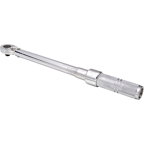 Micrometer Torque Wrench, 3/8" Square Drive, 10-80 ft-lbs. NTL Industrial