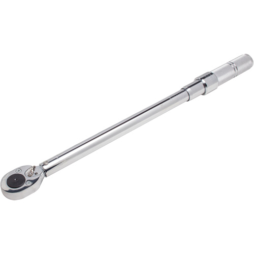 Micrometer Torque Wrench, 1/2" Square Drive, 30-150 ft-lbs. NTL Industrial