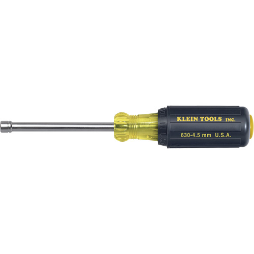 Metric Nut Driver, 4.5 mm Drive, 6-3/4" L, Non Magnetic NTL Industrial