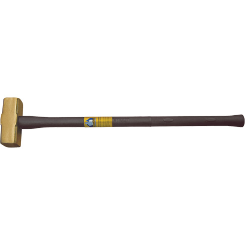 Brass Sledge Hammer, 4 lbs. Head Weight, 16" L NTL Industrial