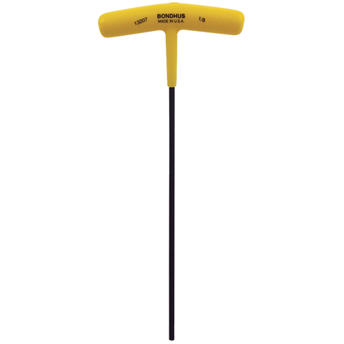 Individual Hex Keys - SAE, Hex End, 1/8" x 7.6" L, T Handle NTL Industrial