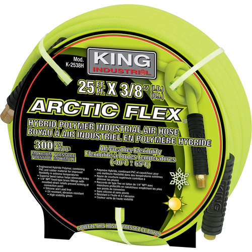 25' Hybrid Polymer Industrial Air Hose NTL Industrial