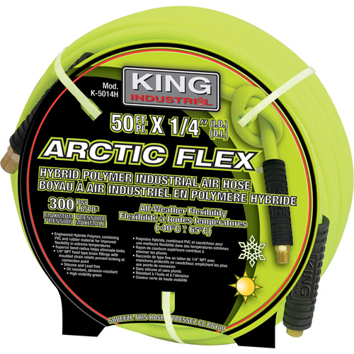50' Hybrid Polymer Industrial Air Hose NTL Industrial