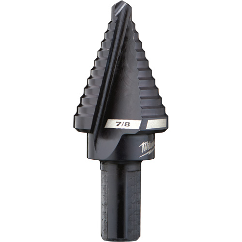 #7 Step Drill Bit, 7/8" - High Speed Steel NTL Industrial