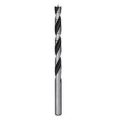 Brad Point Wood Bit, 1/8", 2-3/4" Length, 1/8" Shank NTL Industrial