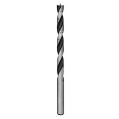 Brad Point Wood Bit, 3/8", 5" Length, 3/8" Shank NTL Industrial