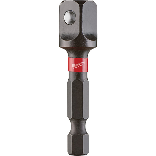 Adaptateurs de douilles &agrave; chocs Shockwave, 1/4" Prise, Dimension m&acirc;le 3/8", Sph&eacute;rique, 1-7/8" lo NTL Industrial