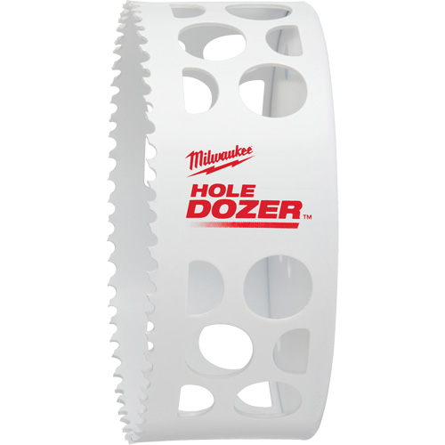 Scie-cloche Hole Dozer, 4-3/4", Profondeur de la coupe 1-5/8", Bim&eacute;tal NTL Industrial