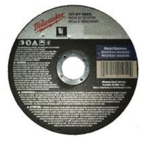 Reinforced Cut-Off Wheels, 5" x 0.045", 7/8" Arbor, Type 1, Aluminum Oxide, 13580 RPM NTL Industrial