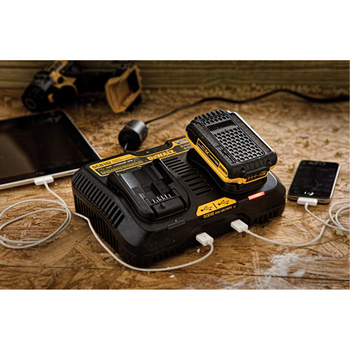 Borne de recharge Max pour chantier, 12 V/20 V, Lithium-ion NTL Industrial
