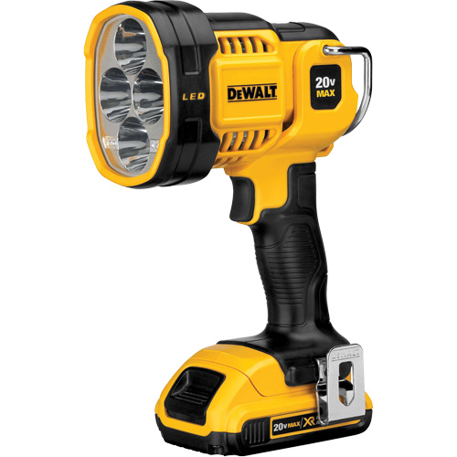 Max Cordless Jobsite Spotlight, LED, 1000 Lumens, Rechargeable Batteries NTL Industrial