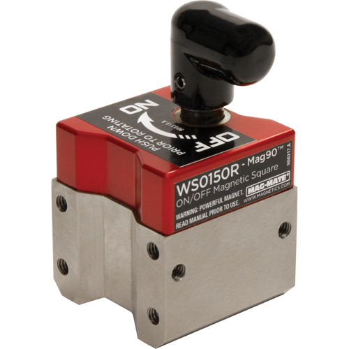 Mag90 On/Off Magnetic Squares, 1-1/2" L x 1-1/2" W x 2-3/4" H, 150 lbs. NTL Industrial