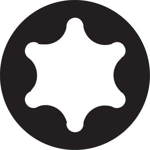 Sixpac Plus Multi-Bit Screwdriver -Replacement Bit, Security Torx, 40, 1/4" Drive NTL Industrial