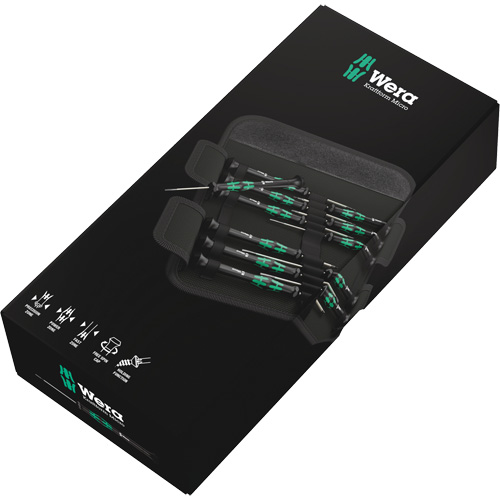 Jeu de tournevis s&eacute;rie Micro, 12 mcx NTL Industrial