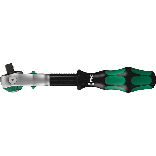 Zyklop Speed Ratchet with Sleeve & 5 Positions Head, 3/8" Drive, Ergonomic Handle NTL Industrial
