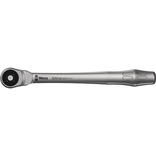 Zyklop Metal 1/2 Ratchet , 1/2" Drive, Plain Handle NTL Industrial