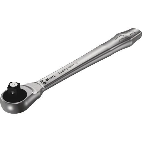 Zyklop Metal 1/2 Ratchet , 1/2" Drive, Plain Handle NTL Industrial