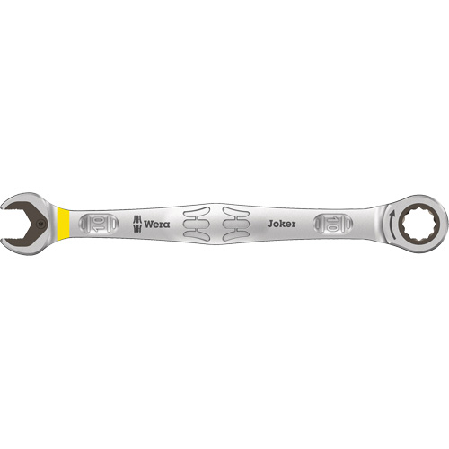 Cl&eacute; combin&eacute;e Joker 10 mm, 12 pans, 10 mm, Fini Chrome NTL Industrial