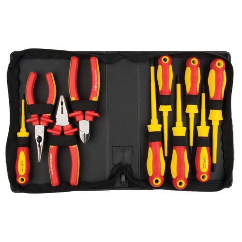 Ensemble d'outils isol&eacute;s, 1000 V, 10 Mcx NTL Industrial
