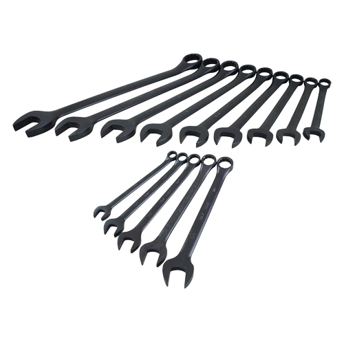 Wrench Set, Combination, 14 Pieces, Imperial NTL Industrial