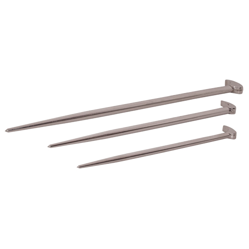 Rolling Head Pry Bar Set, 3 Pcs. NTL Industrial