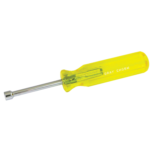 Nut Driver, 6 mm Drive, 6-3/4" L, Non Magnetic NTL Industrial