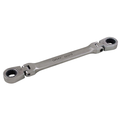 Double Box End Flex Head Ratcheting Wrench NTL Industrial