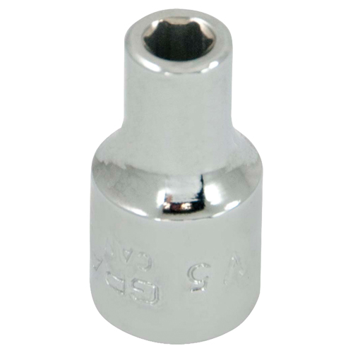 Socket, 5/32", 1/4" Drive, 6 Points NTL Industrial