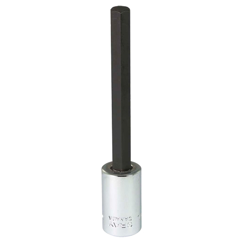 Tr&egrave;s longue douille &agrave; embout, 8 mm x 4" lo, Prise 3/8" NTL Industrial