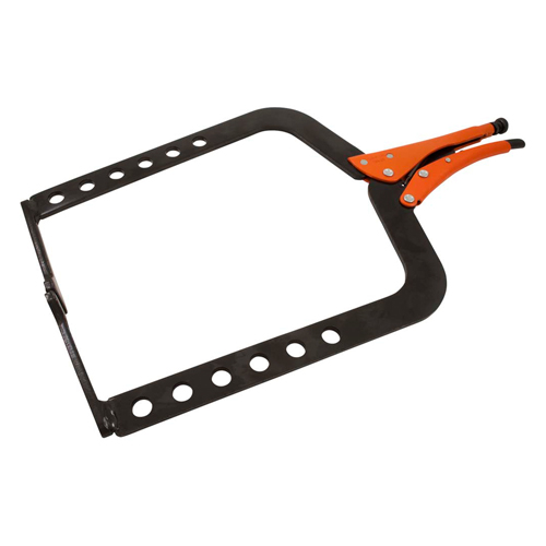 Locking Long Reach Clamp Pliers, 20" Length, Omnium Grip NTL Industrial