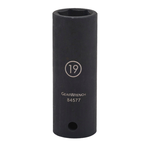 Socket, Impact, 30 mm, 1/2" Drive, 6 Points, Deep NTL Industrial