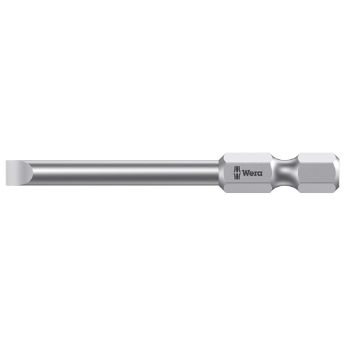 M&egrave;che pour tournevis &eacute;lectrique, Fente, Embout 3 mm, Prise 1/4", Longueur 2-3/4" NTL Industrial