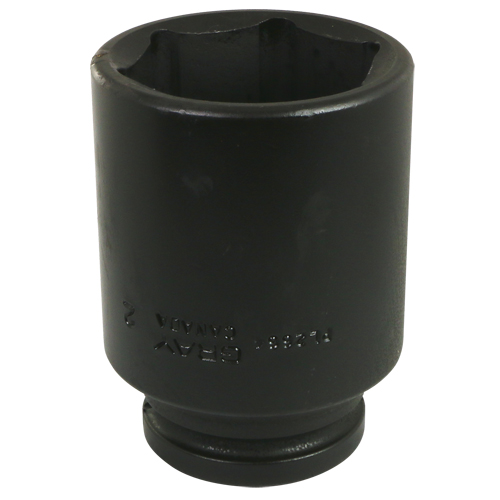 Socket, Impact, 2-1/16", 3/4" Drive, 6 Points, Deep NTL Industrial