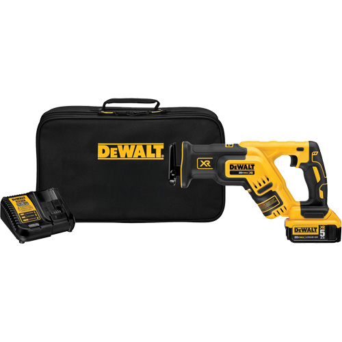 Max XR&reg; Compact Brushless Reciprocating Saw Kit, 20 V, Lithium-Ion Battery, 0-2900 SPM NTL Industrial