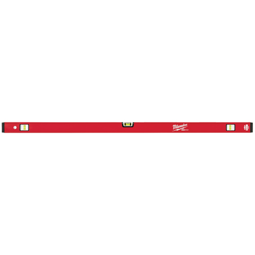 Redstick Compact Level, Box, 4' L, Steel, 3, Non-Magnetic NTL Industrial