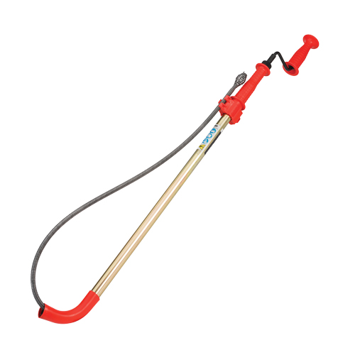 D&eacute;gorgeoir pour toilette, Manuel, Tulipe, 6' Longueur du c&acirc;ble, 1/2" Diam&egrave;tre du c&acirc;ble NTL Industrial